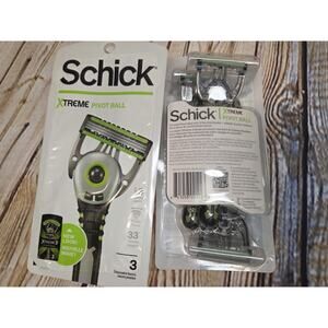 Schick Xtreme Pivot Ball Razors Pack Of 3 Set Of 2 Disposable Razors 33 Shaves